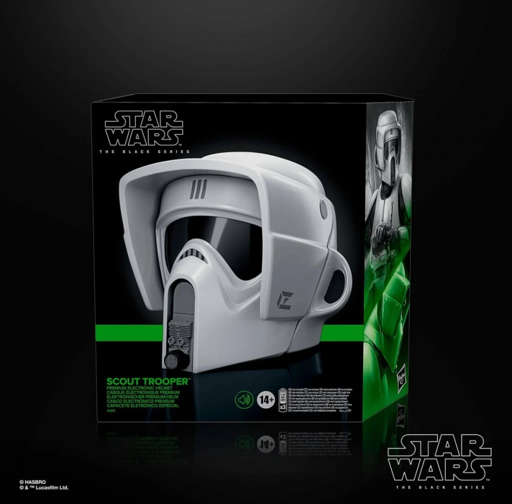 Casque : STAR WARS 6 - Biker Scout Black Series