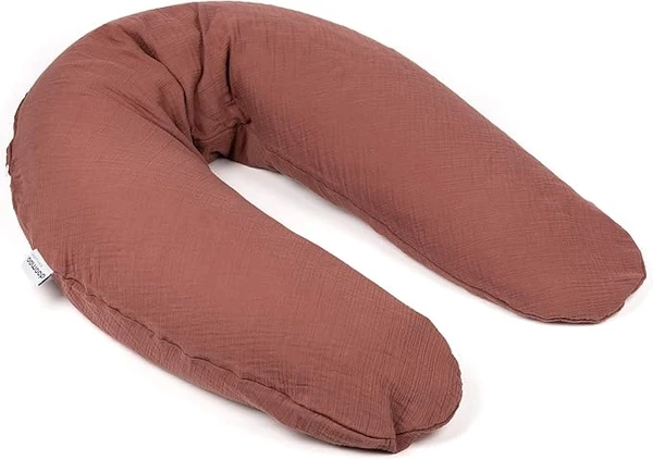 doomoo Basics – Housse Tetra Blue pour Coussin de Grossesse Comfy Big – Housse de Coussin d’Allaitement en Coton Bio – Nouveau Style Aux Couleurs Naturels Pour Votre Compagnon de Maternité 35002023