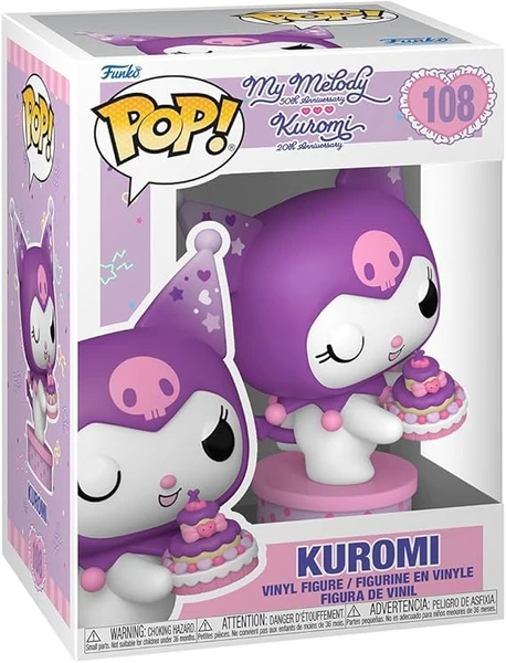 Funko Pop! Sanrio: Hello Kitty S8- Kuromi Present - Figurine en Vinyle à Collectionner - Idée de Cadeau - Produits Officiels - Anime Fans