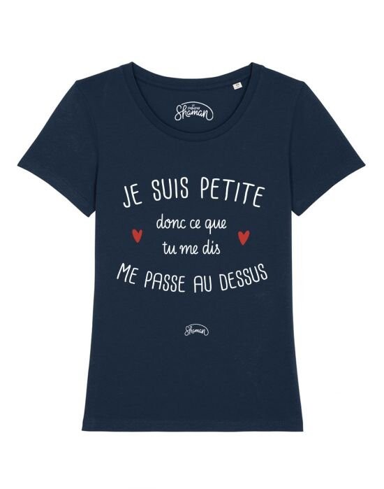 T-shirt bleu foncé taille L