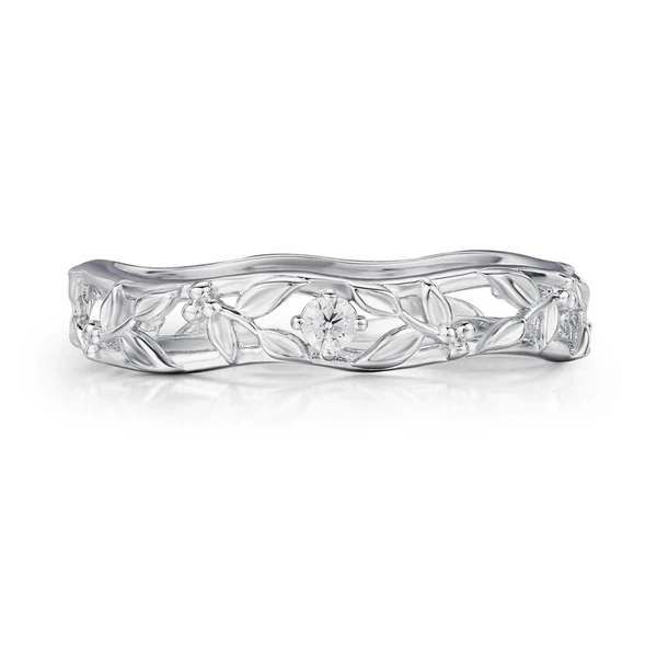 Floral Tapestry Eternity Band (Female)