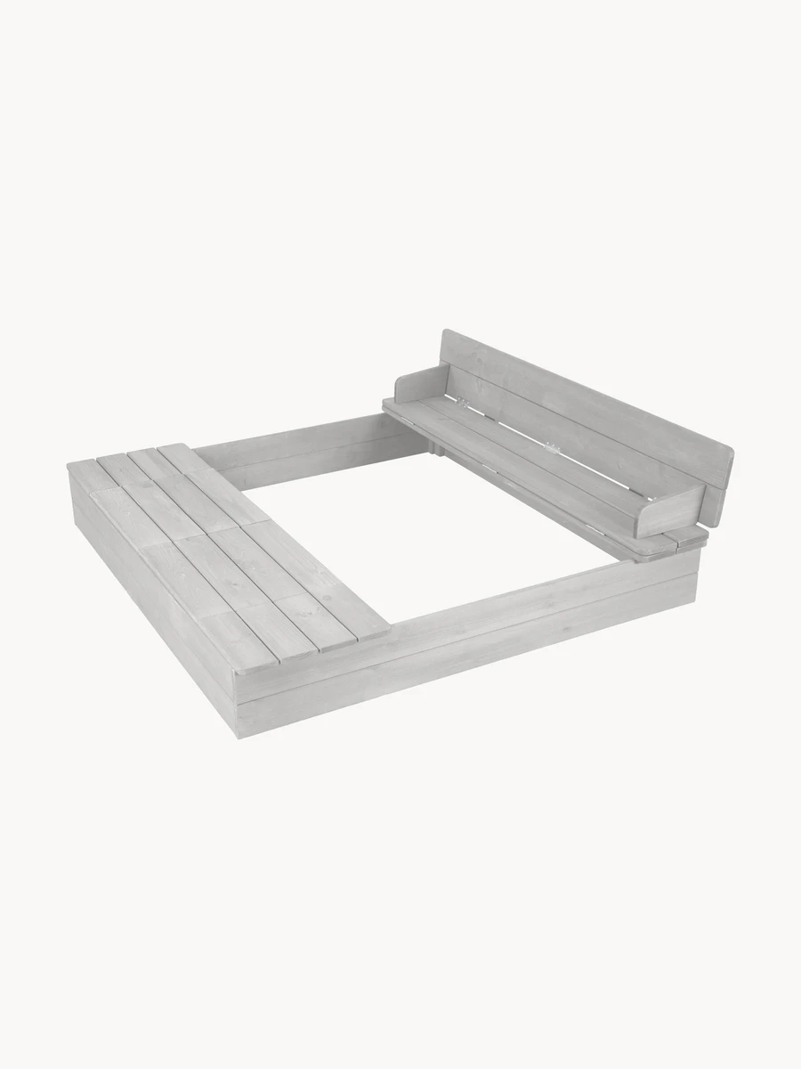Bac à sable avec banc pliant et rangement Outdoor+ | Westwing