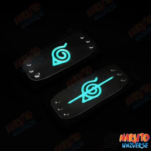Naruto Konoha Headband Luminous Hidden Leaf Cosplay Ninja