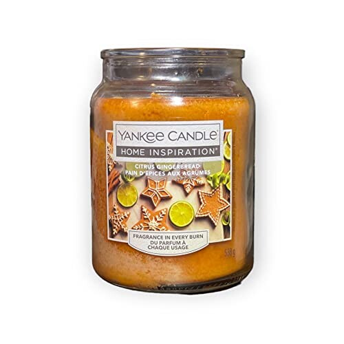 Yankee Candle Exclusivité Home Inspiration (Citrus pain d'épices, taille L)