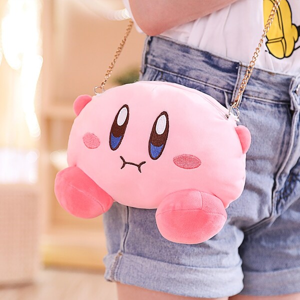 Sac à main Kirby en peluche