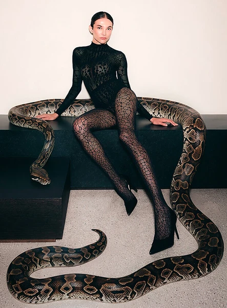 Sheer Drape Skirt | Wolford France