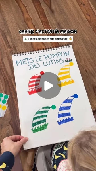 Marine Ragonneau on Instagram: "#6 Quelle est votre page préférée ? Gabilou les a tous adoré, mais préférence pour le pompon des lutins ❤️(enregistre pour ne pas oublier !!)Vraiment passion pour ce genre d’activité en ce moment. Déjà moi j’adore lui préparer et ensuite on se régale à 2 !Pour la couronne j’ai mis du scotch double face tout autour de la couronne mais vous pouvez mettre de la colle !Hâte de voir vos réalisations !!Et aussi j’ai plein d’autres idées en tête 🎅❤️•••#family #DIY #mumparis #mom #ecole #momanddaughter #cahierdactivités #parisianstyle #maman #mamanblogueuse #cutemoment #mamanbebe #noel #activitemanuelle #activité #2ansetdemi #activiteenfant #enfamille #merefille #carnetdebord #mamanbebe #christmas #baby #2ansetdemi #mamancomblée #christmasiscoming #maviedemaman #stickers"