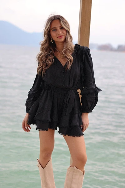 COMBISHORT LALIE - NOIR