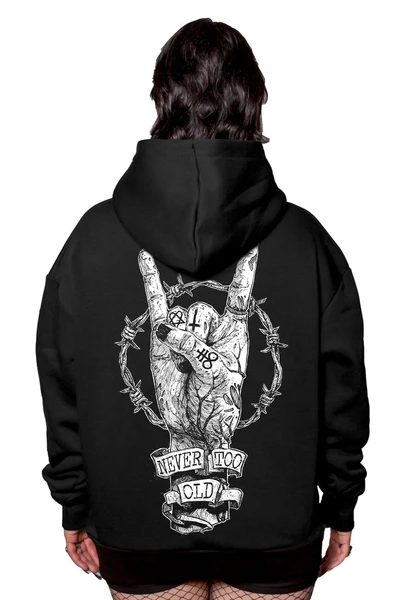 Hoodie - "HOLY MÉTAL" Crève