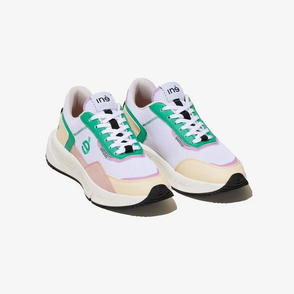 Sneakers Vibes - Rose & Vert - 39