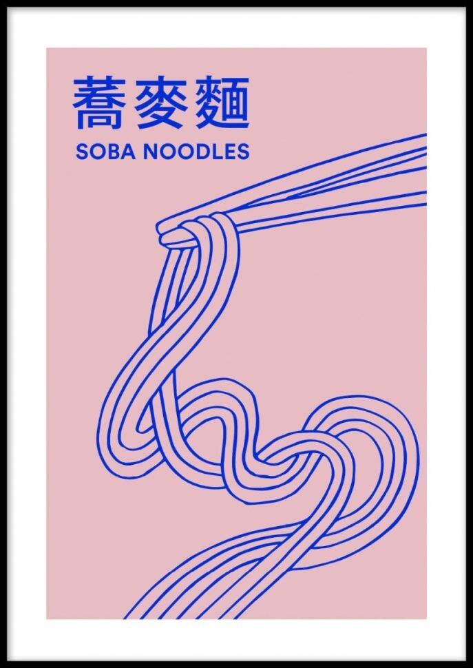 Soba Noodles Poster | Postery.com | Posters Online