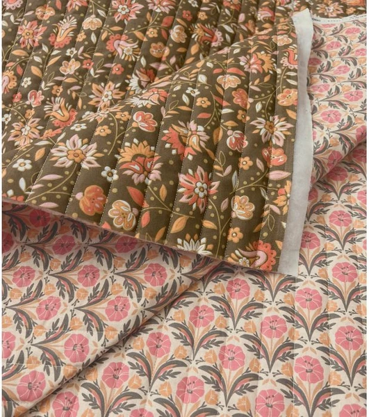 Tissu coton matelassé double face - Selma