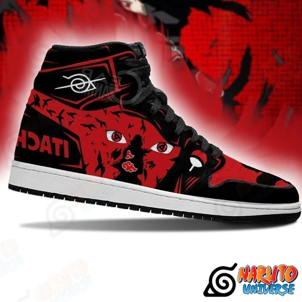 Itachi Eyes Custom Shoes 2022 | Naruto Universe Store