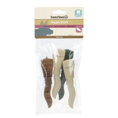 Friandises dentaires Beeztees Veggie Snack pour chien