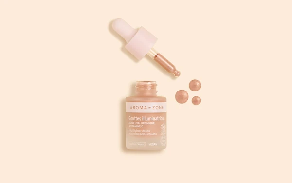 Gouttes illuminatrices Acide hyaluronique & Vitamine C