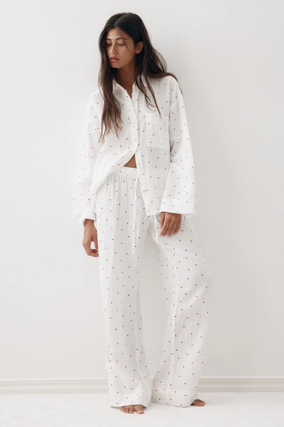 Pyjama en mousseline de coton