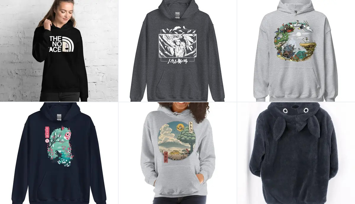 Studio Ghibli Hoodie and Sweatshirt