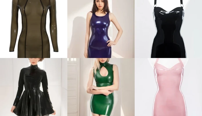 Robes en latex