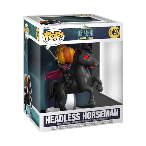 Funko Pop! Rides Deluxe: SH – Headless Horseman​ - The Legend of Sleepy Hollow 1949 - Figurine en Vinyle à Collectionner - Idée de Cadeau - Produits Officiels - Jouets pour Les Enfants et Adultes