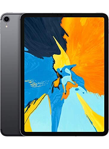 Apple iPad Pro (11 pouces, Wi‑Fi, + Cellular 256Go) - Gris sidéral (Dernier Modèle)