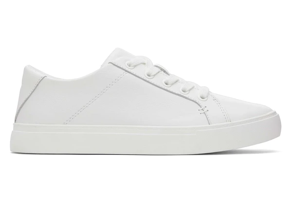 Sneaker Kameron en cuir blanc