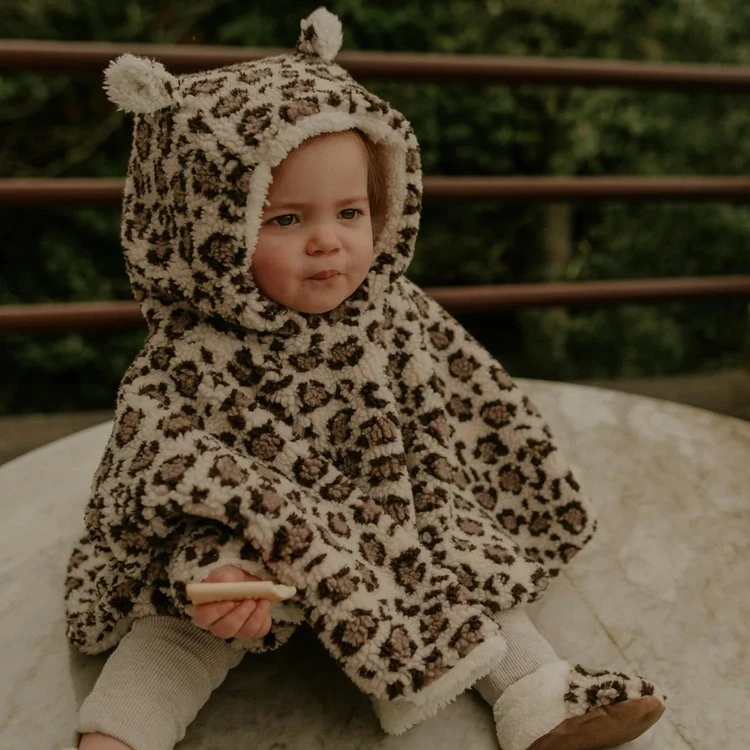 Poncho Bébé Léopard