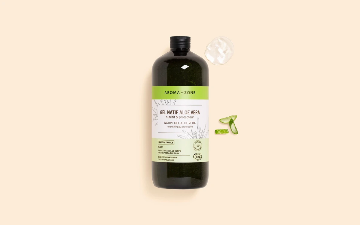 Gel natif d'Aloe Vera BIO