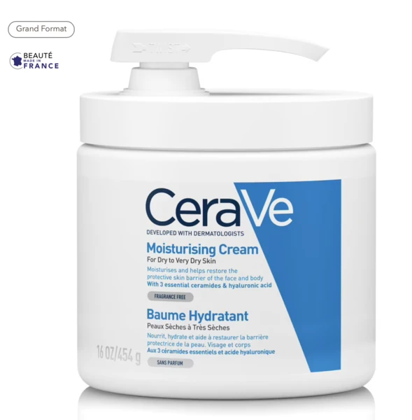 CeraVe | Baume Hydratant Pot Pompe Pour peaux sèches à très sèches - 454 ml