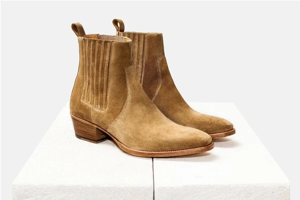 Boots Jill Brown Suede - Femme
