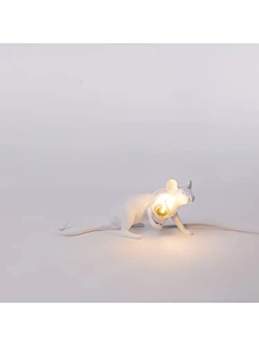 SELETTI Mouse Lamp Lop lampe souris allongée