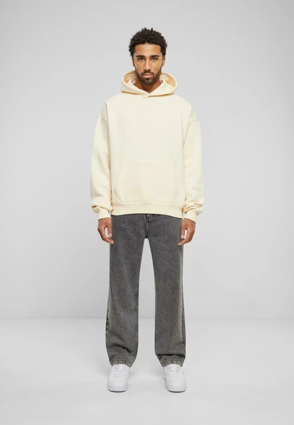 UNISEX OVERSIZED - Sweat à capuche - cream