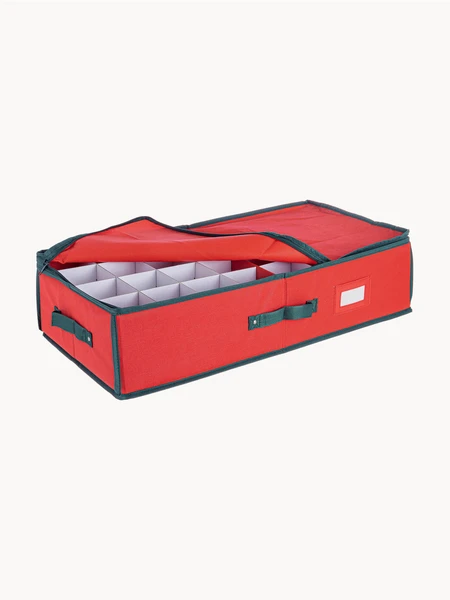 Boîte de rangement pour 64 boules de Noël Xmas