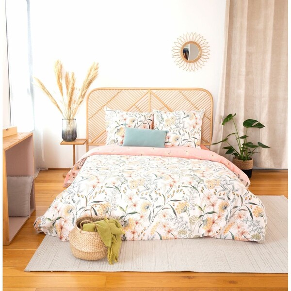 Parure de couette Satin de Coton 70 Feuillage