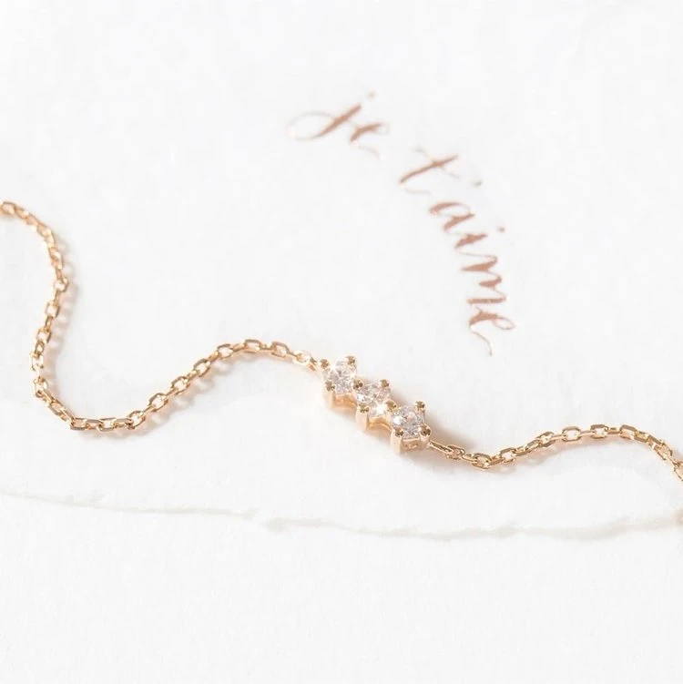 Bracelet Trio Brillant Lilibeth