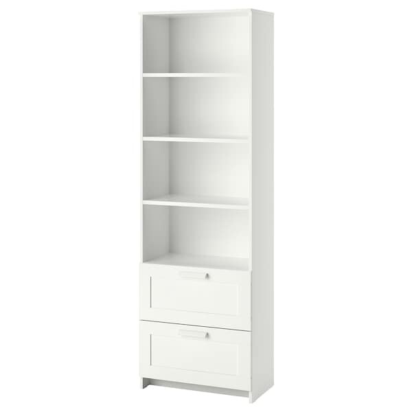 BRIMNES Bibliothèque, blanc, 60x190 cm - IKEA