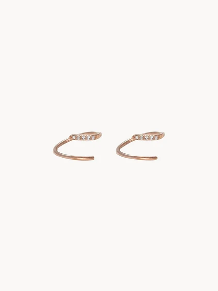 Paire de boucles d'oreilles Joli Tourbillon | Westwing