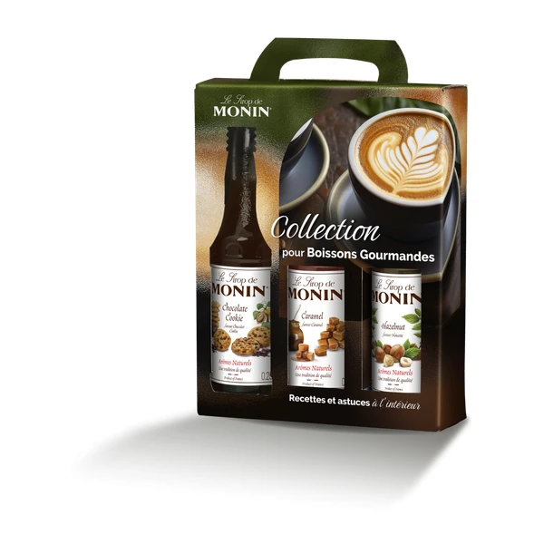 Coffret de Sirops pour Boissons Gourmandes - 3x25cl