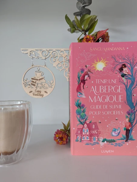 Enseigne de bibliothèque Cosy Fantasy