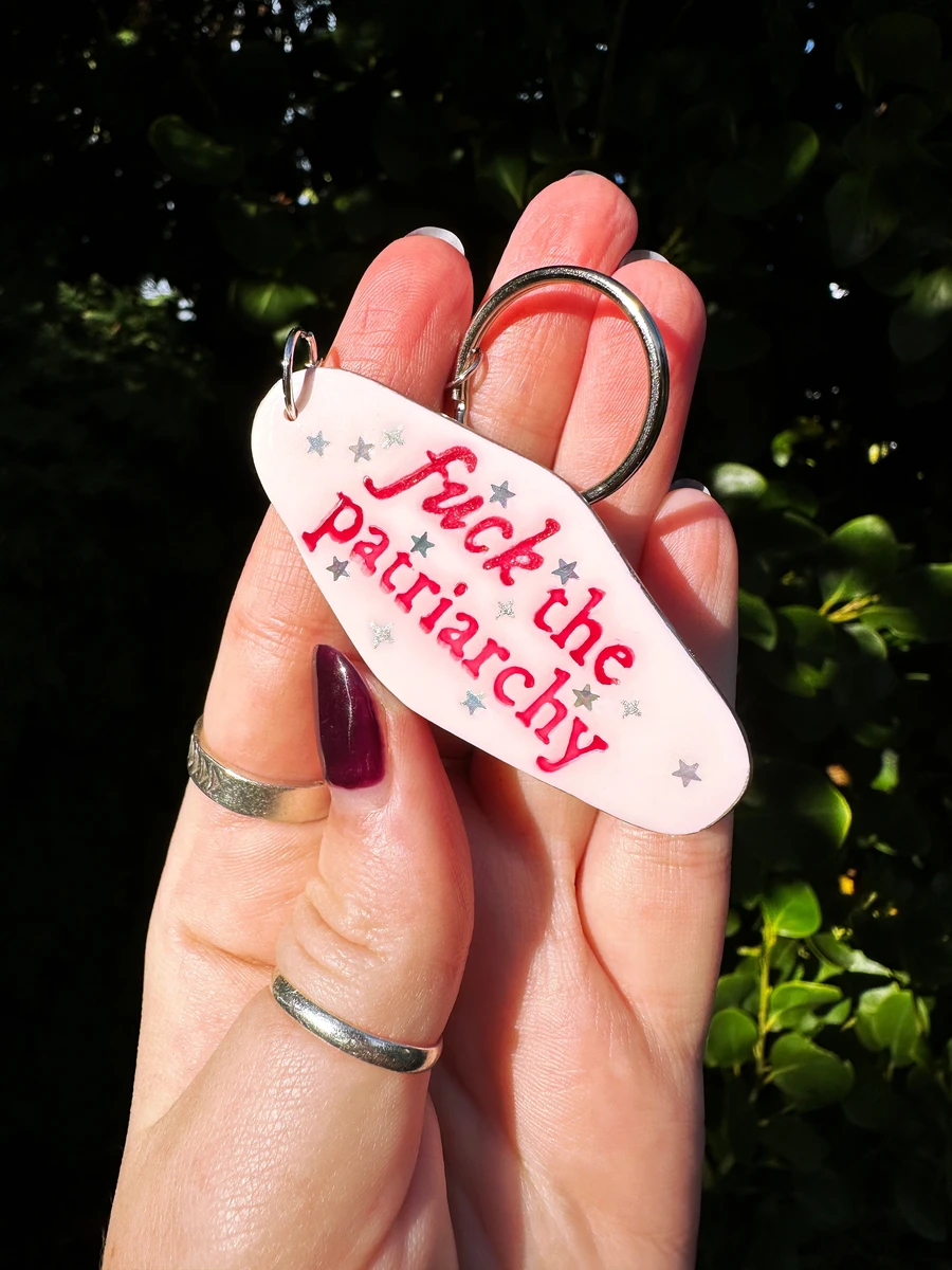 Fuck the Patriarchy Keychain