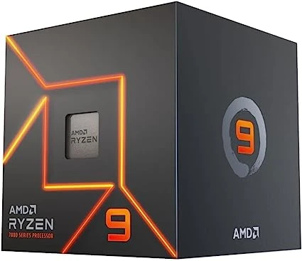 AMD Ryzen™ 9 7900 Processeur avec Ventirad Wraith Prism, 12 Cœurs/24 Threads Débridés, Architecture Zen 4, 76MB L3 Cache, 65 W TDP, Jusqu'à 5,4 GHz Fréquence Boost, Socket AMD 5, DDR5 & PCIe 5.0