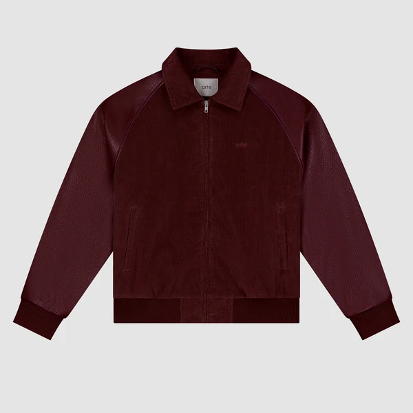 Varsity Jacket - Bordeaux