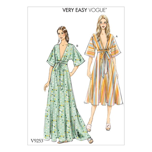 Patron Couture Vogue 9253 Robe