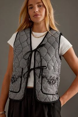 Gilet matelassé réversible Arte Damson Madder