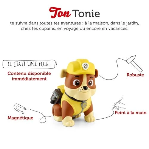 Figurine Tonies Aventure La Pat' Patrouille Ruben pour Conteuse Toniebox