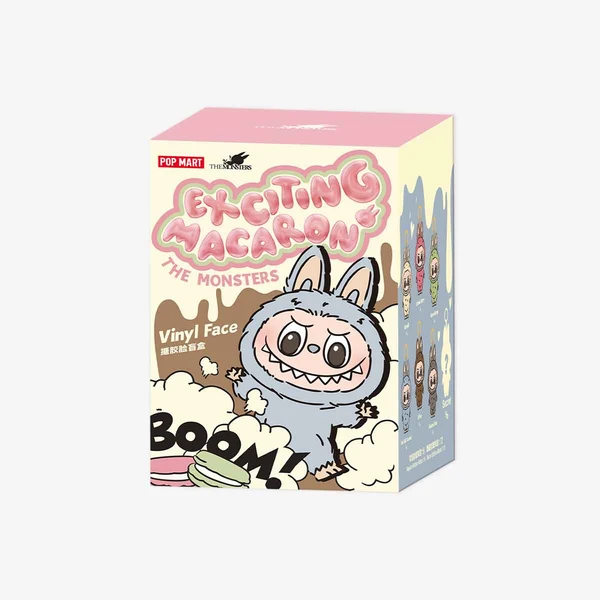 THE MONSTERS - Tasty Macarons Vinyl Face Blind Box-POP MART(France)
