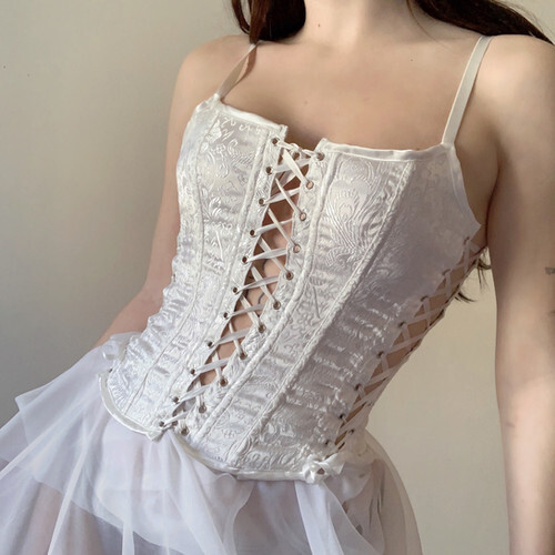 Nemesis ribbon corset