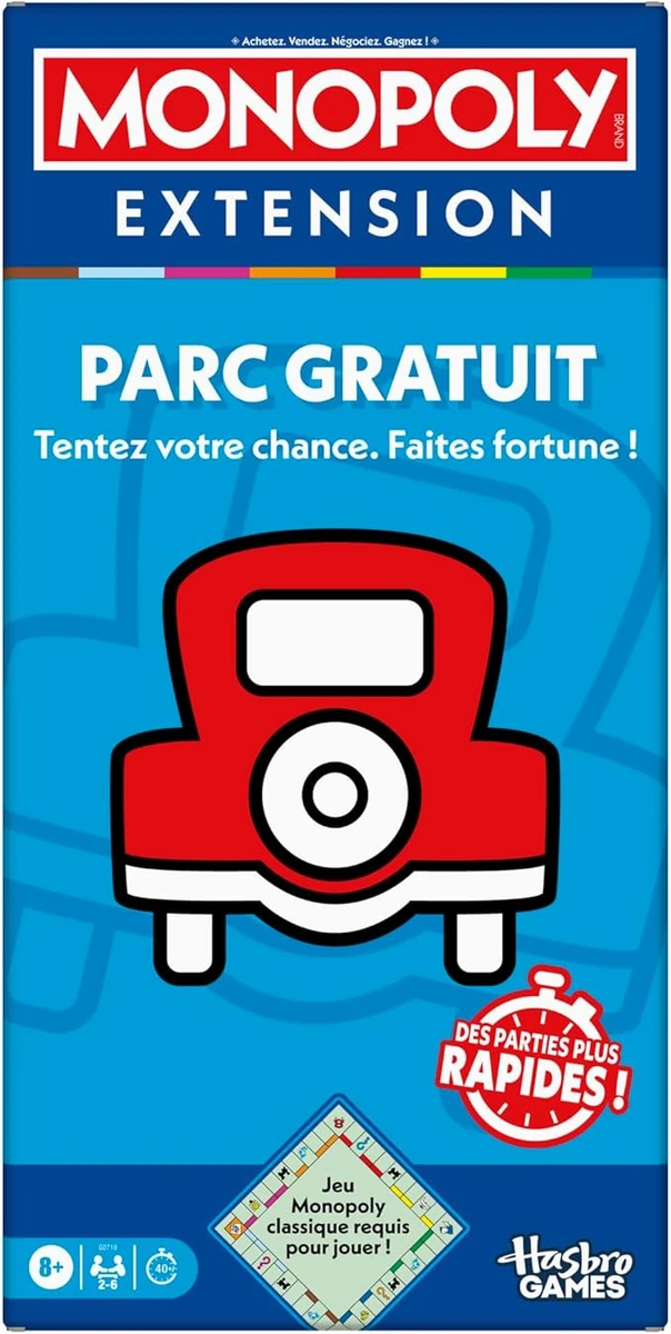 (Amazon.com.be) Monopoly EXTENSION : Parc gratuit