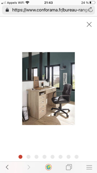 Chaise de bureau 