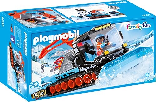Playmobil Pistenraupe Agent avec Chasse-Neige, 9500