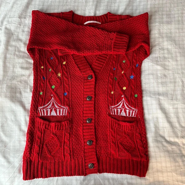 Circus Cardigan | Clowncore Collection | Made to Order